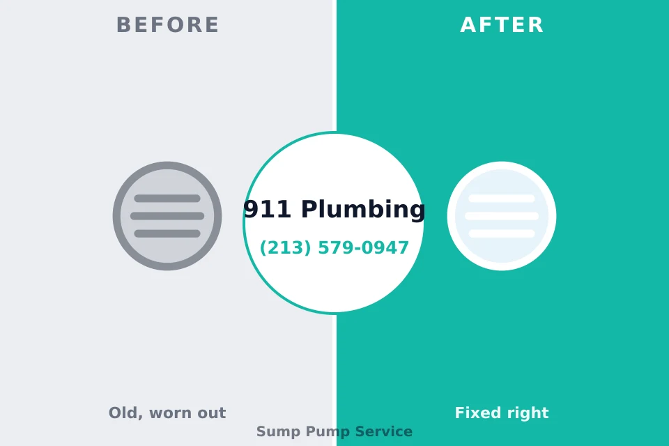 Before and after: plumbing company Clearlake, CA